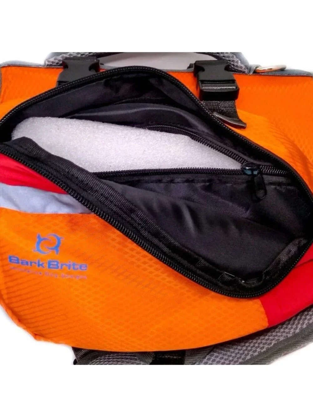 BarkBrite Multi-Purpose Dog Backpack Life Jacket NEW Size Médium